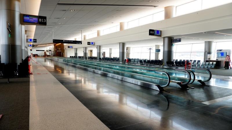 North Concourse interior at Salt Lake City International Airport