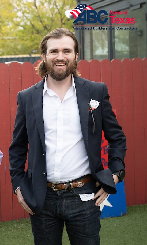 Richard Batson, founder of Cross Timbers Development, at an Associated Builders and Contractors of Central Texas event